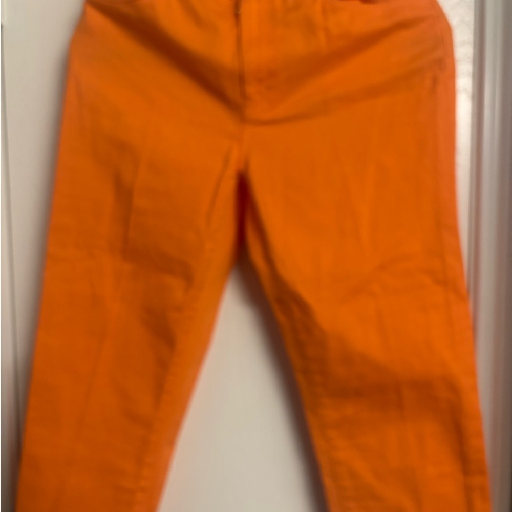 Ralph Lauren Womens Orange Casual Pants